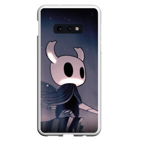 Чехол для Samsung S10E с принтом Рыцарь - HOLLOW KNIGHT в Новосибирске, Силикон | Область печати: задняя сторона чехла, без боковых панелей | game | games | ghosts | godmaster | hollow | hornet | knight | metroidvania | silksong | zote | гримм | зот | игра | игры | квиррел | найт | песня | полый | призраки | пустой | рыцарь | силксонг | холлоу | хорнет | шелк