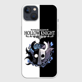 Чехол для iPhone 13 с принтом Hollow Knight (Black  White) в Новосибирске,  |  | game | hollow knight | hollow knight godmaster | hollow knight map | hollow knight ps4 | silksong | белый | зот могучий | игра | карта | королевство | метроидвания | полый король | приключения букашек | халлоунест | холлоу кнайт | черный