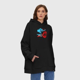 Худи SuperOversize хлопок с принтом TWENTY ONE PILOTS (TOP) в Новосибирске, 70% хлопок, 30% полиэстер, мягкий начес внутри | карман-кенгуру, эластичная резинка на манжетах и по нижней кромке, двухслойный капюшон
 | 21 pilots | 21p | bandito | blurryface | chlorine | joshua | music | ned | rock | top | trench | twenty one pilots | tyler | бандито | группа | музыка | нэд | рок | тренч