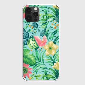 Чехол для iPhone 12 Pro Max с принтом Тропики в Новосибирске, Силикон |  | 2019 | 2020 | в отпуск | весна | гаваи | гавайи | гавайская | для отпуска | лето | листья | море | настроение | осень | отдых | отпуск | пальма | пальмы | пляж | пляжная | путешественник