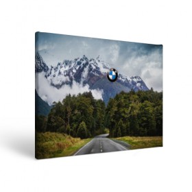 Холст прямоугольный с принтом BMW в Новосибирске, 100% ПВХ |  | asphalt | bmw | clouds | forest | mountains | nature | road | route | sky | snow | top | асфальт | бмв | вершина | горы | дорога | лес | небо | облака | природа | снег | трасса