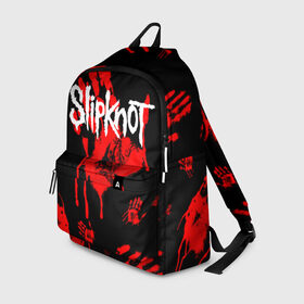 Рюкзак 3D с принтом Slipknot (1) в Новосибирске, 100% полиэстер | лямки с регулируемой длиной, сверху петелька, чтобы рюкзак можно было повесить на вешалку. Основное отделение закрывается на молнию, как и внешний карман. Внутри два дополнительных кармана, один из которых закрывается на молнию. По бокам два дополнительных кармашка | horror | music | not | rock | slipk | slipknot | кровь | музыка | рок | слипкнот | ужасы