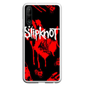 Чехол для Honor P30 с принтом Slipknot (1) в Новосибирске, Силикон | Область печати: задняя сторона чехла, без боковых панелей | horror | music | not | rock | slipk | slipknot | кровь | музыка | рок | слипкнот | ужасы