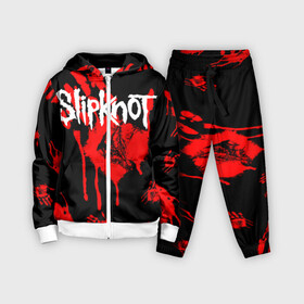 Детский костюм 3D с принтом Slipknot (1) в Новосибирске,  |  | horror | music | not | rock | slipk | slipknot | кровь | музыка | рок | слипкнот | ужасы