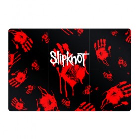 Магнитный плакат 3Х2 с принтом Slipknot (1) в Новосибирске, Полимерный материал с магнитным слоем | 6 деталей размером 9*9 см | horror | music | not | rock | slipk | slipknot | кровь | музыка | рок | слипкнот | ужасы