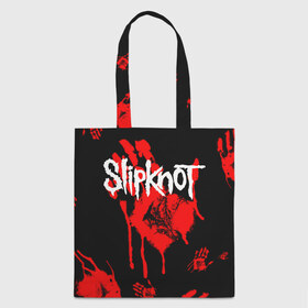 Сумка 3D повседневная с принтом Slipknot (1) в Новосибирске, 100% полиэстер | Плотность: 200 г/м2; Размер: 34×35 см; Высота лямок: 30 см | horror | music | not | rock | slipk | slipknot | кровь | музыка | рок | слипкнот | ужасы