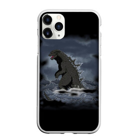 Чехол для iPhone 11 Pro матовый с принтом Годзилла в Новосибирске, Силикон |  | godzilla | king of the monsters | годзила | годзилла 2 | король монстров | фильмы