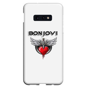 Чехол для Samsung S10E с принтом Bon Jovi в Новосибирске, Силикон | Область печати: задняя сторона чехла, без боковых панелей | bon jovi | бон джови | музыка | музыкальная группа | песни | рок | рок группа | рокгруппа