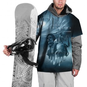 Накидка на куртку 3D с принтом Death Stranding в Новосибирске, 100% полиэстер |  | 3d | action | death stranding | жанр | игра | корзима | логотип | хидео