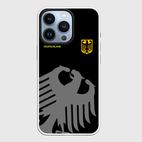Чехол для iPhone 13 Pro с принтом Сборная Германии в Новосибирске,  |  | Тематика изображения на принте: germany | hockey | sport | герб | германия | надписи | сборная хоккея | символика | спорт | спортсмен | форма | хоккей | чемпионат