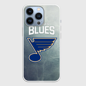 Чехол для iPhone 13 Pro с принтом St. Louis Blues в Новосибирске,  |  | nhl | st. louis blues | блюз | нхл | сент луиз | сент луис | сент луис блюз | тарасенко | хоккей | шайба