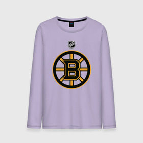 Мужской лонгслив хлопок с принтом Boston Bruins NHL в Новосибирске, 100% хлопок |  | boston | boston bruins | hockey | nhl | бостон | бостон брюинз | кубок стенли | нхл | спорт | хоккей | шайба