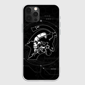 Чехол для iPhone 12 Pro с принтом KOJIMA PRODUCTIONS в Новосибирске, силикон | область печати: задняя сторона чехла, без боковых панелей | bridges | death | game | games | hideo | kojima | logo | mads | mikkelsen | norman | porter | reedus | sam | stranding | гений | дес | игра | игры | кодзима | лого | миккельсен | портер | ридус | стрендинг | сэм | хидео