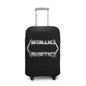 Чехол для чемодана 3D с принтом Metallica в Новосибирске, 86% полиэфир, 14% спандекс | двустороннее нанесение принта, прорези для ручек и колес | guitar | hard | heavymetal | metal | metallica | music | rock | гитара | картинка | картинки | метал | металика | металлика | мода | музыка | рок | тренд | тренды | треш | трэш | тяжелый | хард