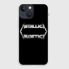 Чехол для iPhone 13 mini с принтом Metallica в Новосибирске,  |  | Тематика изображения на принте: guitar | hard | heavymetal | metal | metallica | music | rock | гитара | картинка | картинки | метал | металика | металлика | мода | музыка | рок | тренд | тренды | треш | трэш | тяжелый | хард