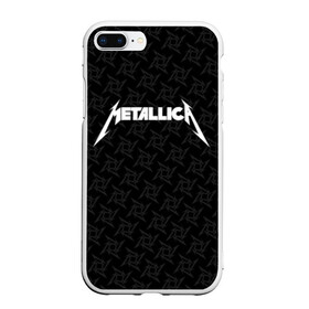 Чехол для iPhone 7Plus/8 Plus матовый с принтом METALLICA в Новосибирске, Силикон | Область печати: задняя сторона чехла, без боковых панелей | matters metallica | music | nothing else | rock | trash metal | группа | металлика | музыка | музыканты | рок | трэш металл