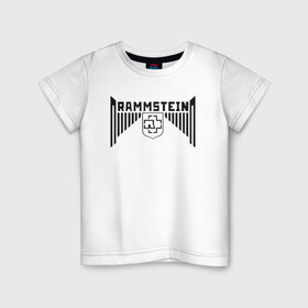 Детская футболка хлопок с принтом Rammstein в Новосибирске, 100% хлопок | круглый вырез горловины, полуприлегающий силуэт, длина до линии бедер | deutschland | duhastviel.mutter | hevy metal | meinteil | music | rammstein | rammsteinfan | ramshtain | rock | германия | метал | музыка | немцы | рамштаин | рамштайн | рамштейн | рок