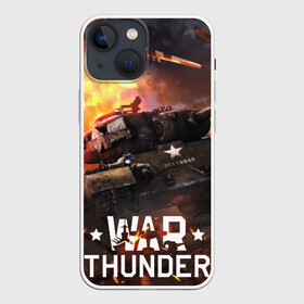 Чехол для iPhone 13 mini с принтом war thunder в Новосибирске,  |  | Тематика изображения на принте: war thunder | war thunder 2019 | war thunder лучшие | war thunder самолеты | war thunder танки | вар тандер | игра war thunder | купить футболку war thunder | футболки war thunder