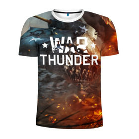Мужская футболка 3D спортивная с принтом war thunder (ник на спине) в Новосибирске, 100% полиэстер с улучшенными характеристиками | приталенный силуэт, круглая горловина, широкие плечи, сужается к линии бедра | war thunder | war thunder 2019 | war thunder лучшие | war thunder самолеты | war thunder танки | вар тандер | игра war thunder | купить футболку war thunder | футболки war thunder