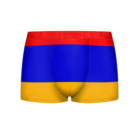 Мужские трусы 3D с принтом Армения. Флаг. в Новосибирске, 50% хлопок, 50% полиэстер | классическая посадка, на поясе мягкая тканевая резинка | армения | армянский | государство | знамя | кавказ | республика | символ | снг | ссср | страна | флаг