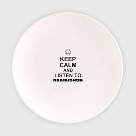 Тарелка с принтом Rammstein в Новосибирске, фарфор | диаметр - 210 мм
диаметр для нанесения принта - 120 мм | keep calm | listen to rammstein | metallica | music | rammstein | rock | металл | металлика | музыка | надписи | раммштайн | рок | рок группа