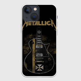 Чехол для iPhone 13 mini с принтом Metallica в Новосибирске,  |  | album | black | concert | heavy | kirk | metal | metallica | music | rock | tolls | джеймс хэтфилд | кирк хэмметт | клифф бёртон | ларс ульрих | метал | металлика | трэш