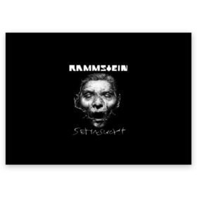 Поздравительная открытка с принтом Rammstein в Новосибирске, 100% бумага | плотность бумаги 280 г/м2, матовая, на обратной стороне линовка и место для марки
 | du hast | heavy | herzeleid | metal | mutter | rammstein | reise | rosenrot | sehnsucht | till lindemann | группа | метал | рамштайн | рок | тилль линдеманн | хард
