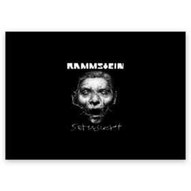 Поздравительная открытка с принтом Rammstein в Новосибирске, 100% бумага | плотность бумаги 280 г/м2, матовая, на обратной стороне линовка и место для марки
 | Тематика изображения на принте: du hast | heavy | herzeleid | metal | mutter | rammstein | reise | rosenrot | sehnsucht | till lindemann | группа | метал | рамштайн | рок | тилль линдеманн | хард