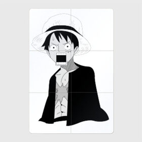 Магнитный плакат 2Х3 с принтом Monkey D. Luffy в Новосибирске, Полимерный материал с магнитным слоем | 6 деталей размером 9*9 см | 