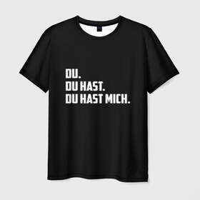 Мужская футболка 3D с принтом Rammstein в Новосибирске, 100% полиэфир | прямой крой, круглый вырез горловины, длина до линии бедер | rammstein | till lindemann | берлин | германия | металл | музыка | рамштайн | тилль линдеманн
