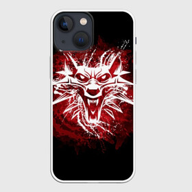 Чехол для iPhone 13 mini с принтом The Witcher 3: Wild Hunt в Новосибирске,  |  | cd projekt | geralt | of rivia | rpg | wild hunt | арбалет | ведьмак 3 | генри кавилл | геральт | дикая | магия | охота | сказка | сфера | фэнтези | цири