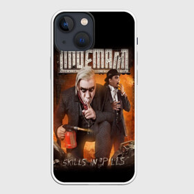 Чехол для iPhone 13 mini с принтом Rammstein в Новосибирске,  |  | du hast | heavy | herzeleid | metal | mutter | rammstein | reise | rosenrot | sehnsucht | till lindemann | группа | метал | рамштайн | рок | тилль линдеманн | хард