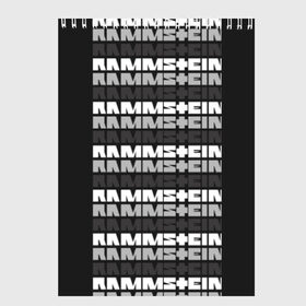 Скетчбук с принтом Rammstein в Новосибирске, 100% бумага
 | 48 листов, плотность листов — 100 г/м2, плотность картонной обложки — 250 г/м2. Листы скреплены сверху удобной пружинной спиралью | du hast | heavy | herzeleid | metal | mutter | rammstein | reise | rosenrot | sehnsucht | till lindemann | группа | метал | рамштайн | рок | тилль линдеманн | хард