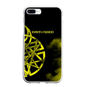 Чехол для iPhone 7Plus/8 Plus матовый с принтом Disturbed в Новосибирске, Силикон | Область печати: задняя сторона чехла, без боковых панелей | disturbed | альтернативный | встревоженные | группа | джон мойер | дистербд | дистербед | дэвид дрейман | дэн дониган | майк венгрен | метал | нюметал | рок | хеви | хевиметал