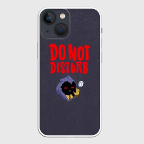 Чехол для iPhone 13 mini с принтом Do not disturb в Новосибирске,  |  | disturbed | альтернативный | встревоженные | группа | джон мойер | дистербд | дистербед | дэвид дрейман | дэн дониган | майк венгрен | метал | нюметал | рок | хеви | хевиметал