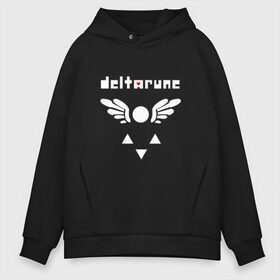 Мужское худи Oversize хлопок с принтом DELTARUNE в Новосибирске, френч-терри — 70% хлопок, 30% полиэстер. Мягкий теплый начес внутри —100% хлопок | боковые карманы, эластичные манжеты и нижняя кромка, капюшон на магнитной кнопке | delta r | delta rune | deltarune | deltarune 2 | deltarune сердце | дельта | дельта руна | дельтаран.