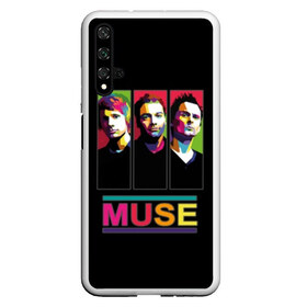 Чехол для Honor 20 с принтом Muse в Новосибирске, Силикон | Область печати: задняя сторона чехла, без боковых панелей | alternative | british | men | muse | music | progressive | rock | rock band | space rock | symphonic | three | trio | uk | альтернативный | британская | великобритания | до | крис уолстенхолм | мужчины | муза | музыка | мэттью беллами