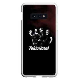 Чехол для Samsung S10E с принтом Tokio Hotel в Новосибирске, Силикон | Область печати: задняя сторона чехла, без боковых панелей | hotel | island | tokio | tokio hotel | альтернативный | билл каулитц | георг листинг | группа | густав шефер | отель | пауэр | поп | рок | синти | синтипоп | токийский | токио | том каулитц | хотель