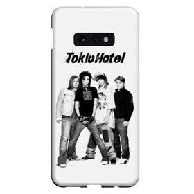 Чехол для Samsung S10E с принтом Tokio Hotel в Новосибирске, Силикон | Область печати: задняя сторона чехла, без боковых панелей | alternative rock | band | bill kaulitz | boys | german | hotel | music | pop rock | powerpop | synthpop | tokyo | tom ka | альтернативный рок | билл каулитц | георг листинг | группа | густав шефер | мальчики | музыка | немецкая | отель | пауэр поп