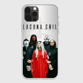 Чехол для iPhone 12 Pro с принтом Lacuna Coil в Новосибирске, силикон | область печати: задняя сторона чехла, без боковых панелей | alternative | cristina scabbia | epic metal | goth | gothic | lacuna | lacuna coil | melodic metal | metal | nu metal | rock | готик рок | готика | готический рок | метал