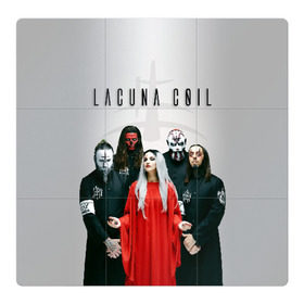 Магнитный плакат 3Х3 с принтом Lacuna Coil в Новосибирске, Полимерный материал с магнитным слоем | 9 деталей размером 9*9 см | Тематика изображения на принте: alternative | cristina scabbia | epic metal | goth | gothic | lacuna | lacuna coil | melodic metal | metal | nu metal | rock | готик рок | готика | готический рок | метал