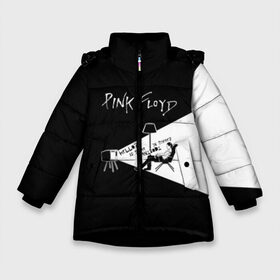 Зимняя куртка для девочек 3D с принтом Pink Floyd - Comfortably Numb в Новосибирске, ткань верха — 100% полиэстер; подклад — 100% полиэстер, утеплитель — 100% полиэстер. | длина ниже бедра, удлиненная спинка, воротник стойка и отстегивающийся капюшон. Есть боковые карманы с листочкой на кнопках, утяжки по низу изделия и внутренний карман на молнии. 

Предусмотрены светоотражающий принт на спинке, радужный светоотражающий элемент на пуллере молнии и на резинке для утяжки. | pink floyd | pinkfloyd | арт | артрок | группа | дэвид гилмор | пинк флойд | пинкфлойд | прогрессивный | психоделический | рок | сид барретт | симфонический | спэйс | эйсид | экспериментальный