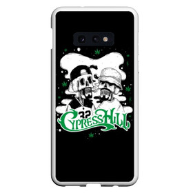 Чехол для Samsung S10E с принтом Cypress Hill в Новосибирске, Силикон | Область печати: задняя сторона чехла, без боковых панелей | Тематика изображения на принте: b real | cypress hill | dj muggs | eric bobo | sen dog | альтернативный рэп | американская | гангста рэп | кипарисовый | лос анджелес | музыка | ню метал | рэп метал | рэп рок | рэпкор | сен дог | сша | хип хоп