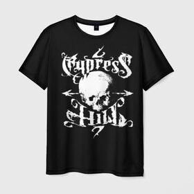 Мужская футболка 3D с принтом Cypress Hill в Новосибирске, 100% полиэфир | прямой крой, круглый вырез горловины, длина до линии бедер | b real | cypress hill | dj muggs | eric bobo | sen dog | альтернативный рэп | американская | гангста рэп | кипарисовый | лос анджелес | музыка | ню метал | рэп метал | рэп рок | рэпкор | сен дог | сша | хип хоп