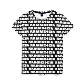 Женская футболка 3D с принтом Rammstein в Новосибирске, 100% полиэфир ( синтетическое хлопкоподобное полотно) | прямой крой, круглый вырез горловины, длина до линии бедер | deutschland | duhastviel.mutter | hevy metal | meinteil | music | rammstein | rammsteinfan | ramshtain | rock | германия | метал | музыка | немцы | рамштаин | рамштайн | рамштейн | рок