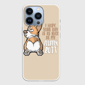 Чехол для iPhone 13 Pro с принтом Милый Корги в Новосибирске,  |  | corgi | cute | dog | dogs | funny | puppies | puppy | корги | милый | смешно | собака | собаки | щенки | щенок