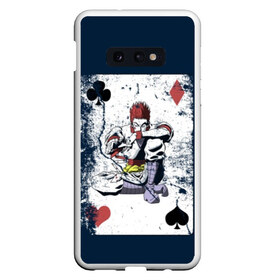 Чехол для Samsung S10E с принтом The Joker Card в Новосибирске, Силикон | Область печати: задняя сторона чехла, без боковых панелей | Тематика изображения на принте: card | cards | david blaine | easy | joker | magic | playing | revealed | tricks | tutorial | джокер | дэвид блейн | играть | карты | легко | магия | показал | трюки | учебник