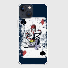 Чехол для iPhone 13 mini с принтом The Joker Card в Новосибирске,  |  | Тематика изображения на принте: card | cards | david blaine | easy | joker | magic | playing | revealed | tricks | tutorial | джокер | дэвид блейн | играть | карты | легко | магия | показал | трюки | учебник