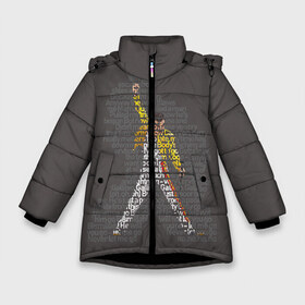 Зимняя куртка для девочек 3D с принтом Queen в Новосибирске, ткань верха — 100% полиэстер; подклад — 100% полиэстер, утеплитель — 100% полиэстер. | длина ниже бедра, удлиненная спинка, воротник стойка и отстегивающийся капюшон. Есть боковые карманы с листочкой на кнопках, утяжки по низу изделия и внутренний карман на молнии. 

Предусмотрены светоотражающий принт на спинке, радужный светоотражающий элемент на пуллере молнии и на резинке для утяжки. | bohemian | brian | freddie | john | mercury | must go on | queen | rhapsody | roger | taylor | the miracle | the show | роджер тейлор | фредди меркьюри