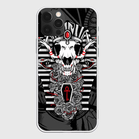 Чехол для iPhone 12 Pro Max с принтом Anubis - dead god в Новосибирске, Силикон |  | anubis | dog | egypt | flowers | god | head | божество | голова | змеи | клыки | рога | собака | цветы